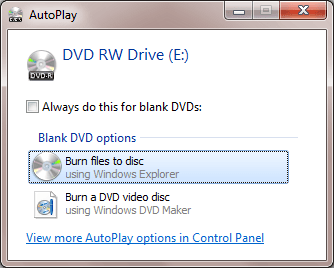 Erase Dvd R Windows 10