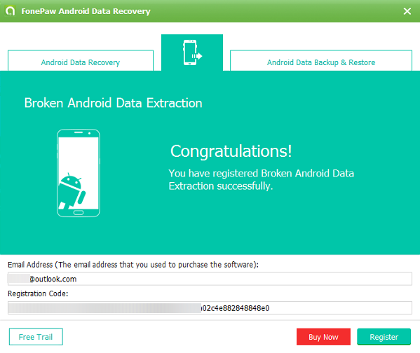 fonepaw android data recovery registration code crack